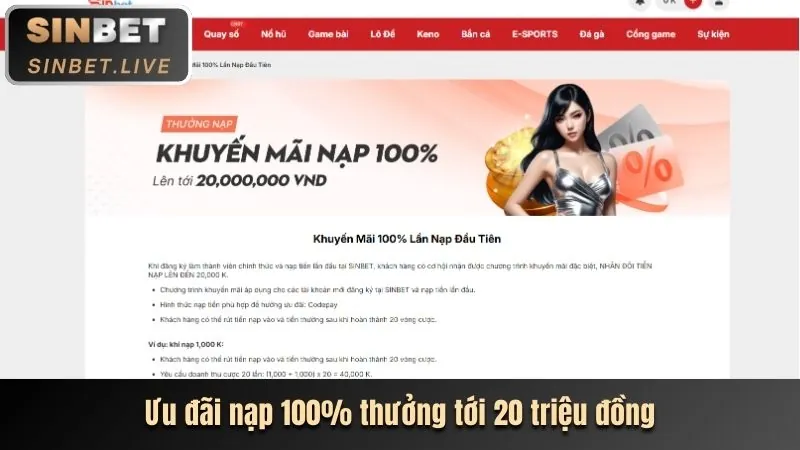 Khuyến mãi chào mừng thành viên mới kbet game